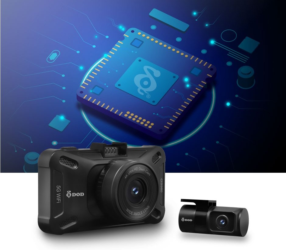 מצלמת רכב מקצועית dod gs980d - דור חדש של מצלמות