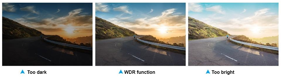 WDR - טווח דינמי רחב - מצלמות לרכב