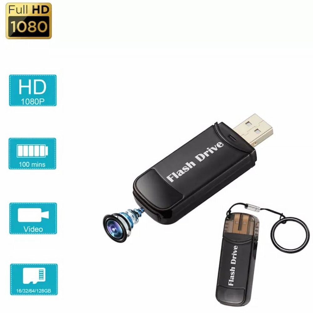 USB key stick דיסק עם מצלמה נסתרת מובנית