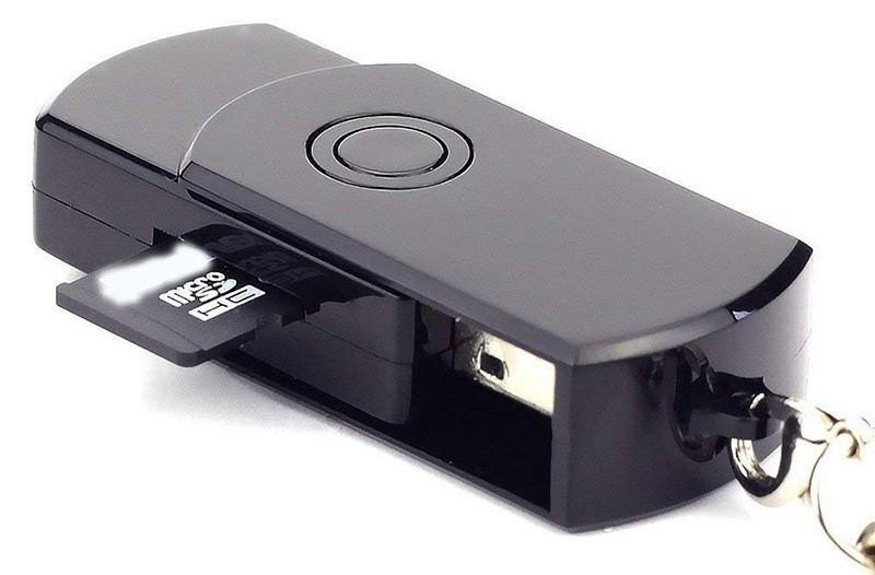 כונן הבזק מסוג USB מצלמת ריגול עם מיקרופון
