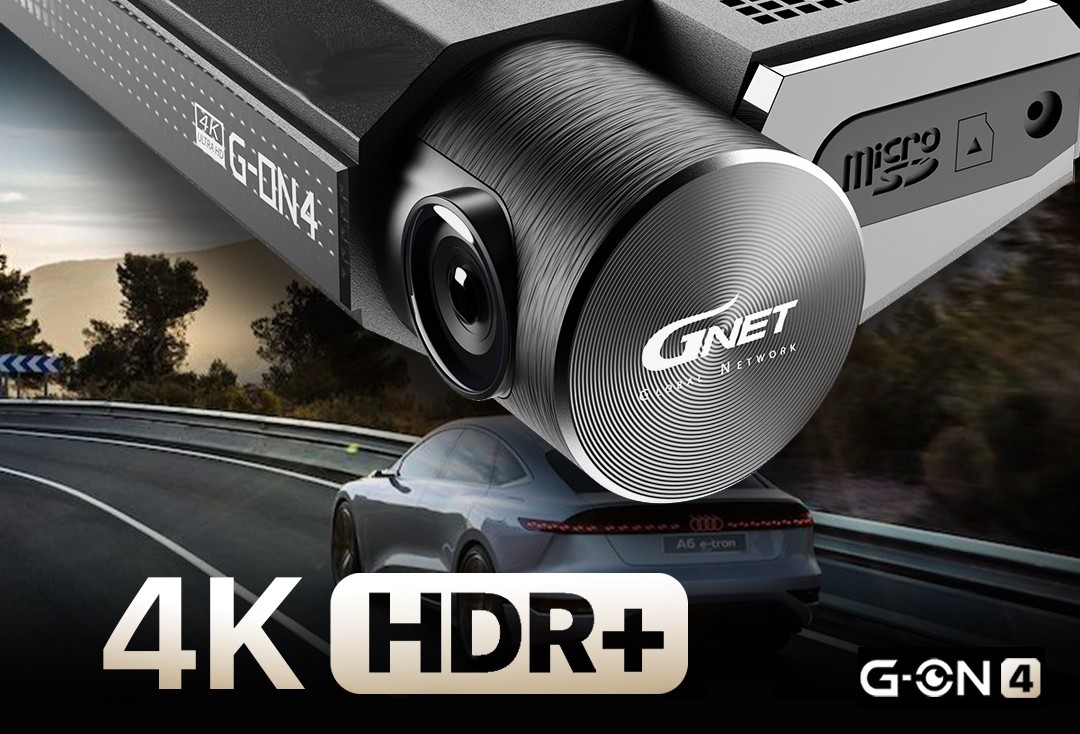 רזולוציית 4K - מצלמת רכב gnet ultra hd