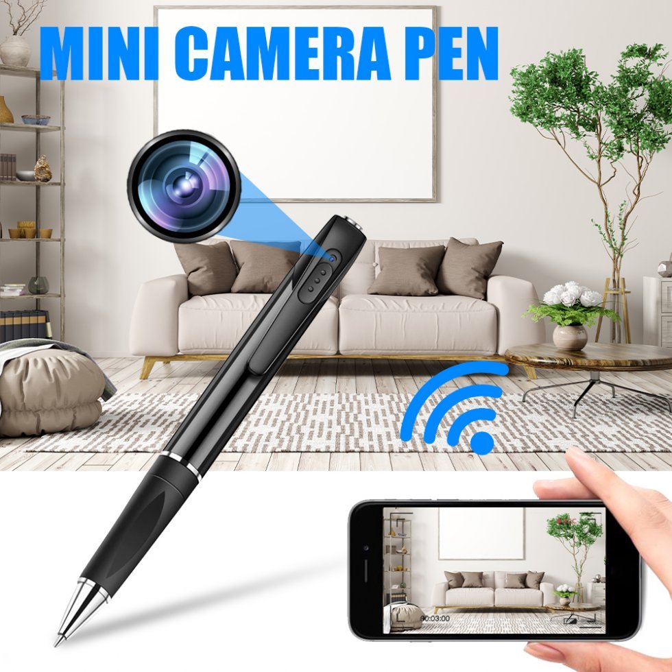 עט מצלמת ריגול FULL HD WiFi (P2P)
