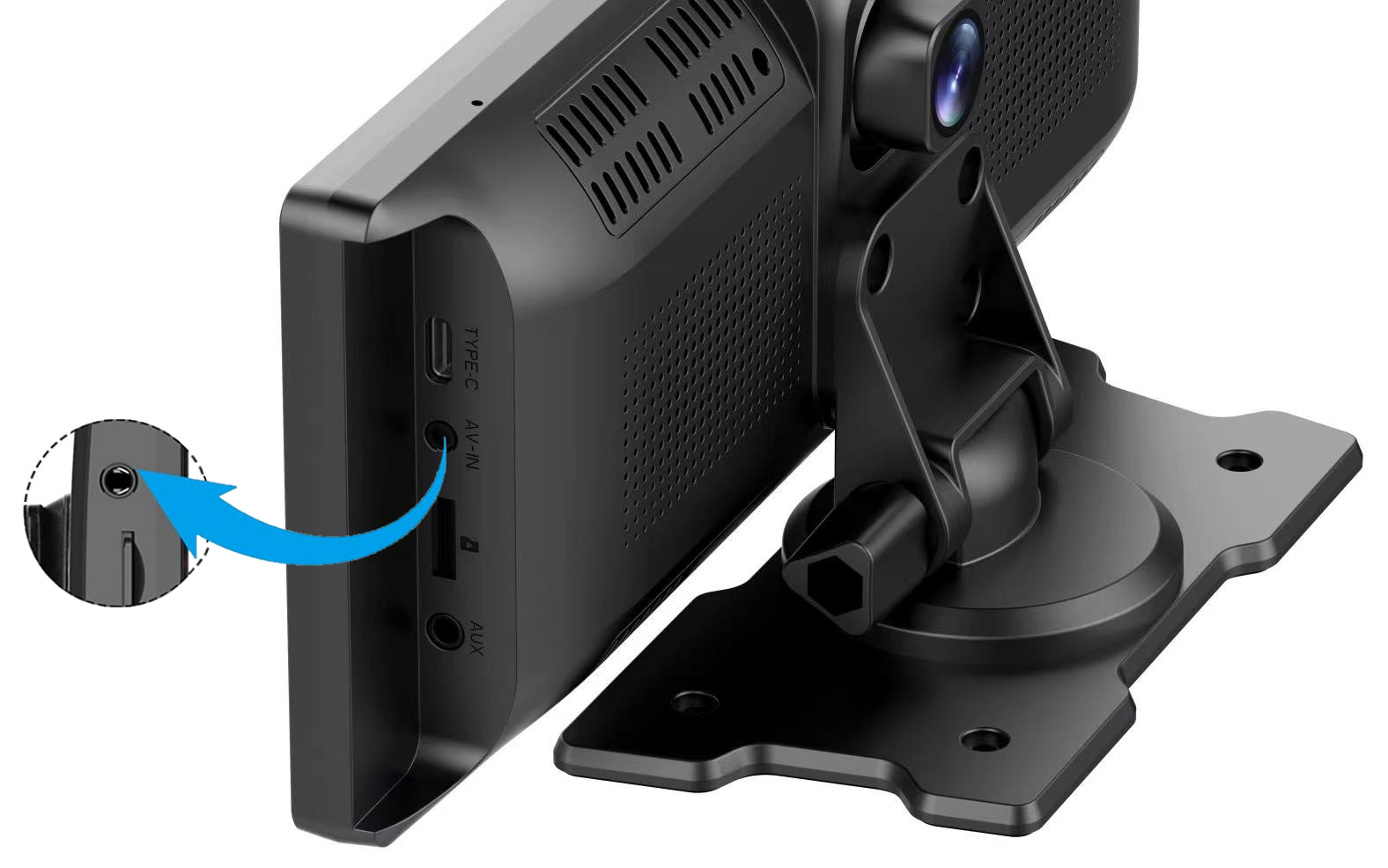 מסך מגע Full HD לרכב, צג LCD, שיתוף תמונות מסמארטפון