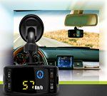 מכונית dvr hud מצפן