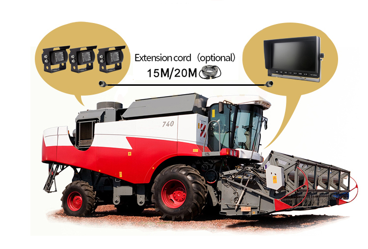 צג lcd Ahd ומצלמת מילה