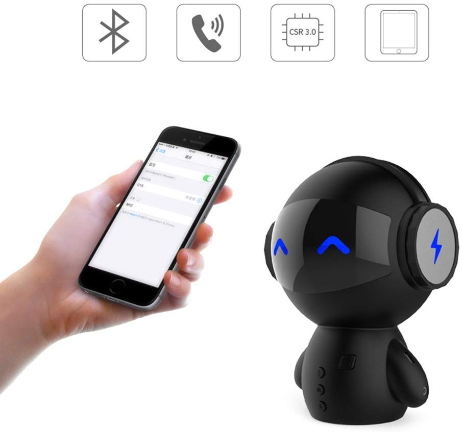 רמקול bluetooth עם דיבורית שיחות ונגן MP3