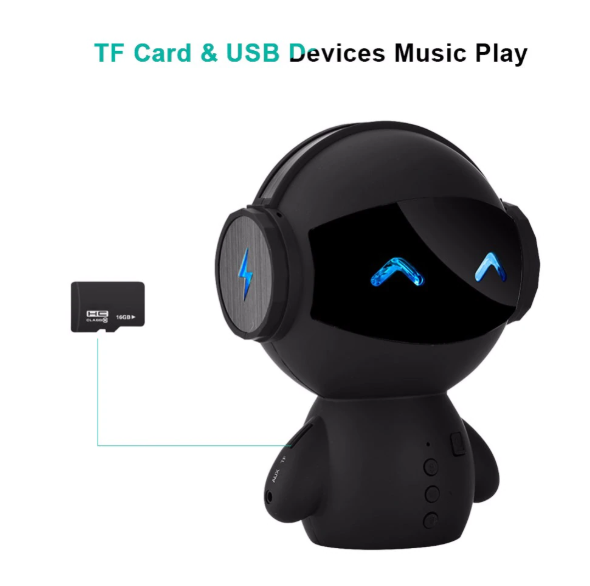 רמקול bluetooth תומך בכרטיס TF השמעת MP3