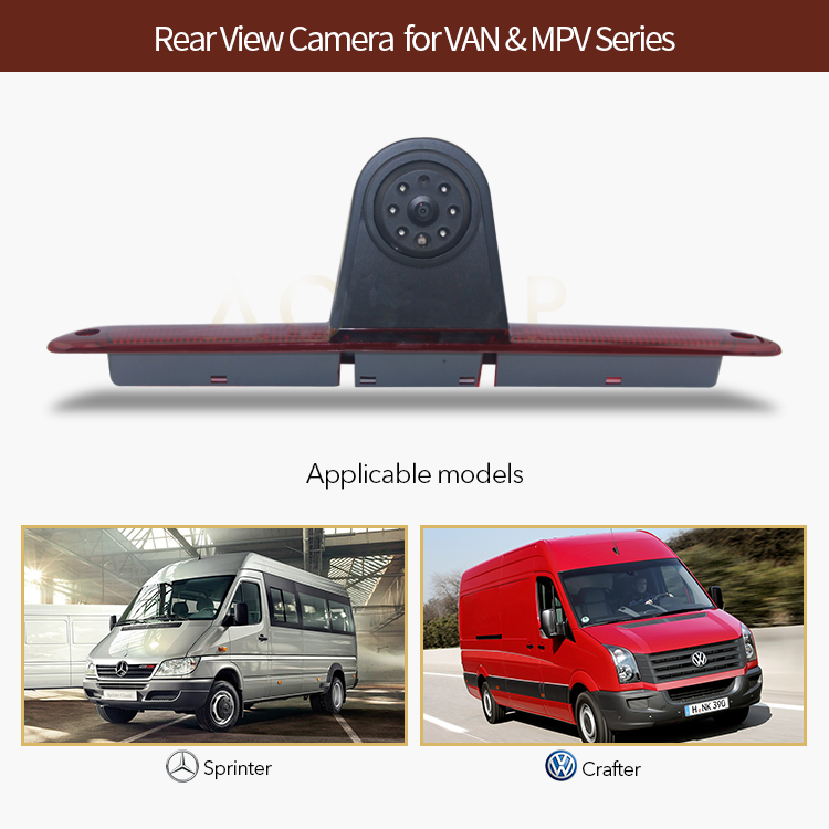 מצלמת wifi לחניה עבור מרצדס ספרינטר ו-wolkswagen crafter