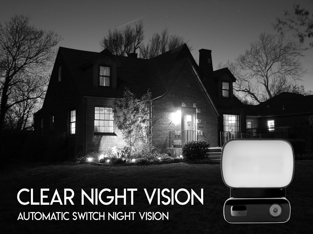 מצלמת wifi ברפלקטור עם ראיית לילה