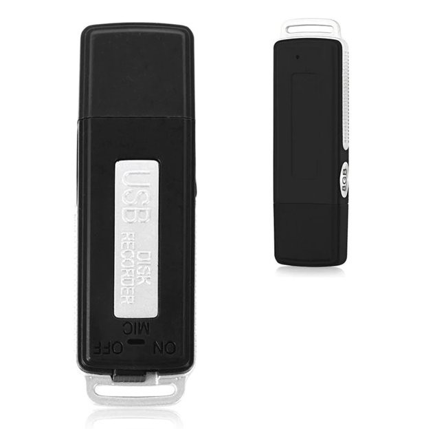 מקליט מיני USB אודיו דיגיטלי עם זיכרון של 4GB