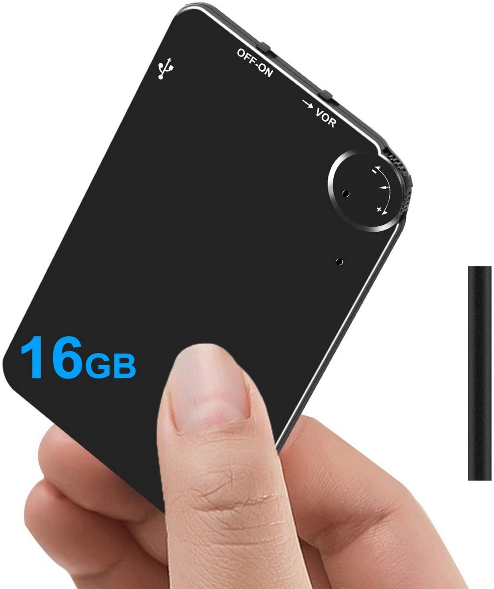 מקליט קול 16gb - מקליט ריגול