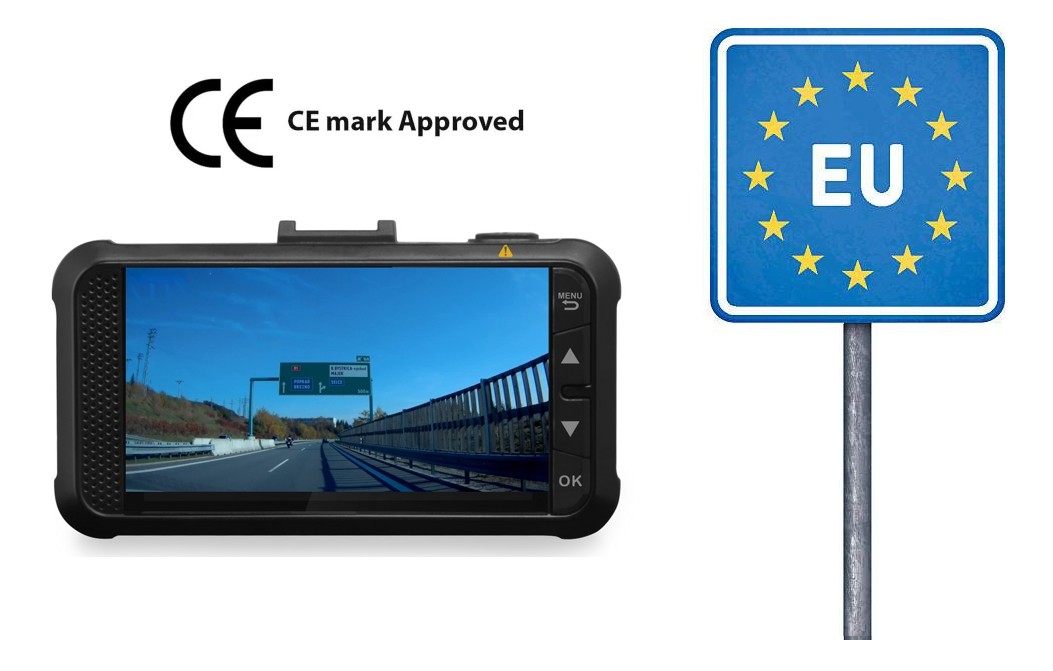 מצלמת רכב מוסמכת CE לאיחוד האירופי - מצלמות לרכב